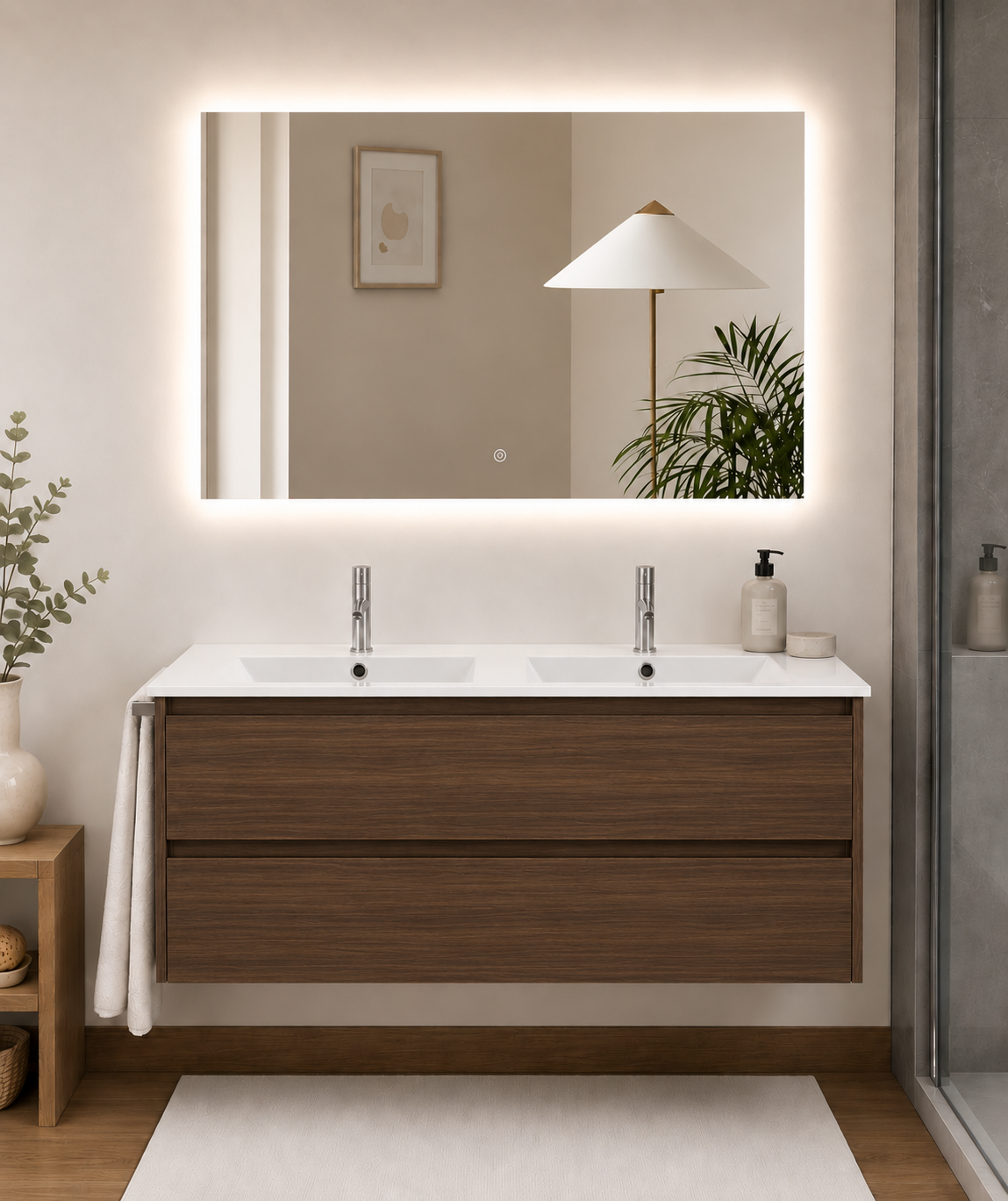 IBIZA bathroom cabinet with sink
