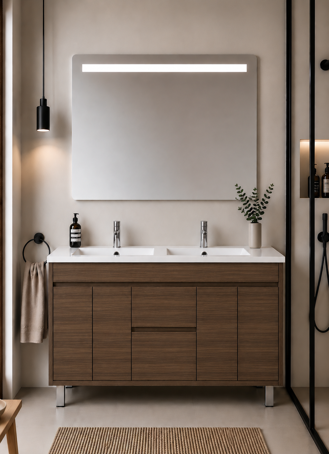 ISQUIA Bathroom Vanity with Sink