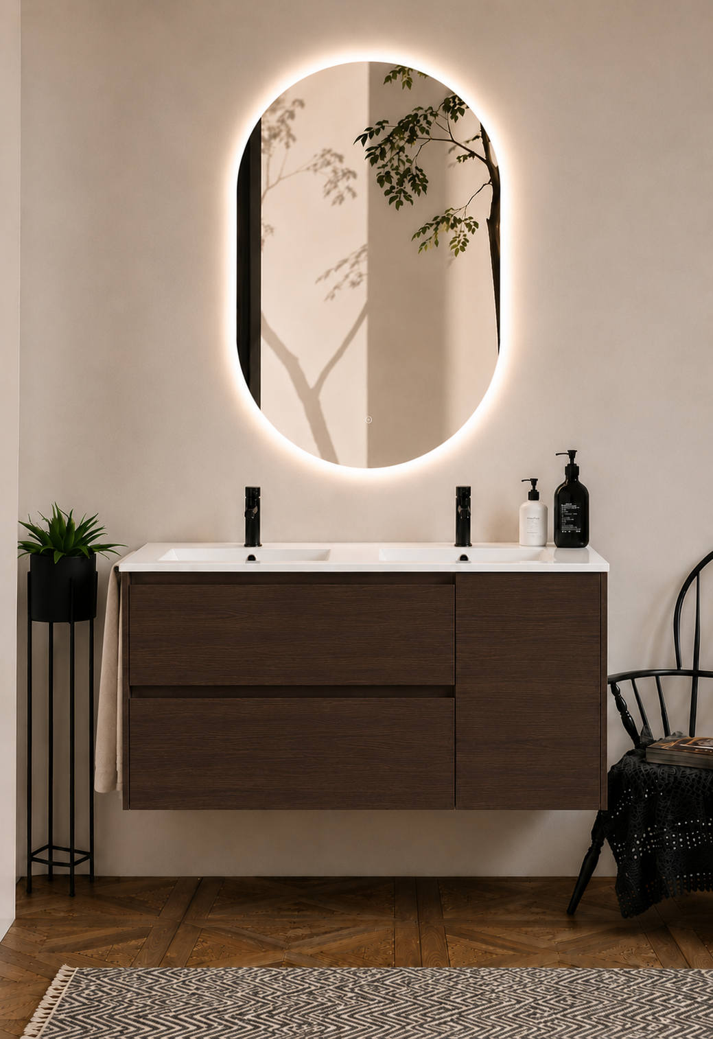 ITACA Bathroom vanity with sink