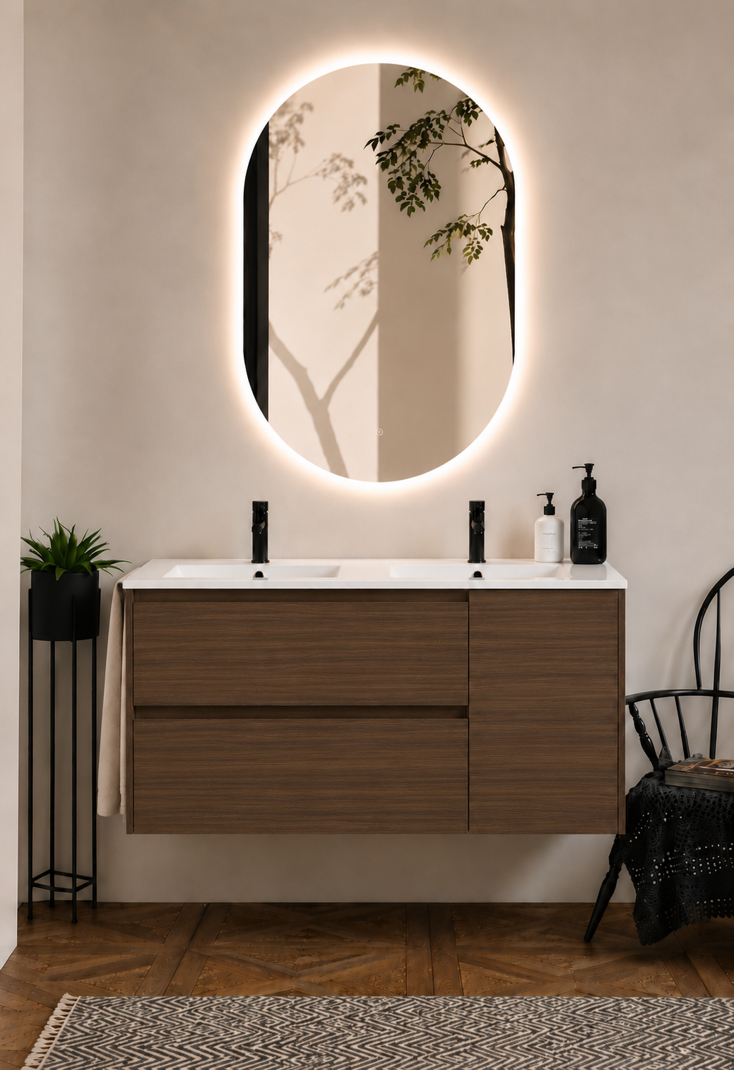 ITACA Bathroom vanity with sink