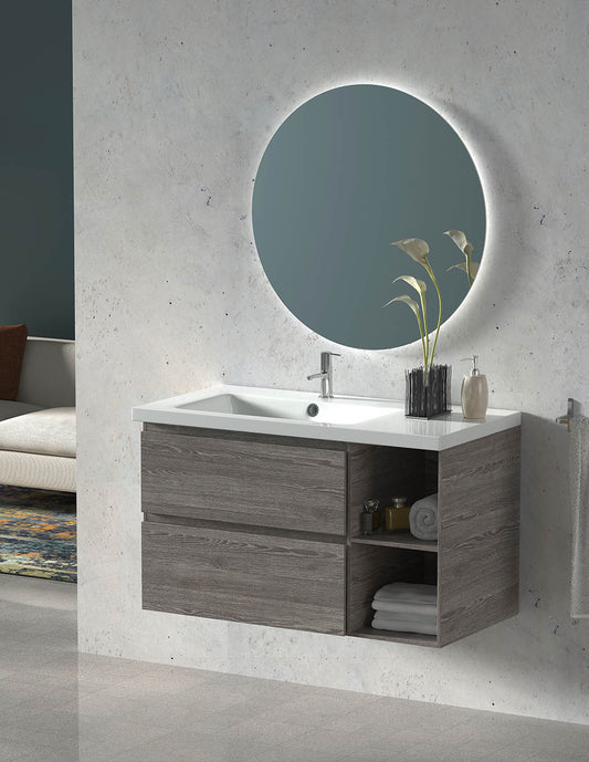 Zeus bathroom vanity with sink