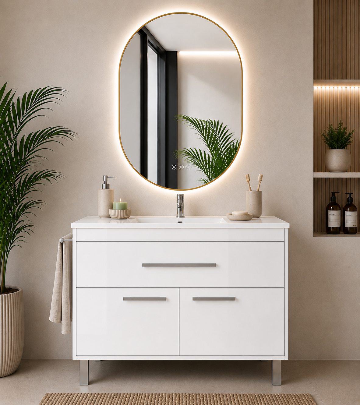 BAHIA bathroom vanity with sink