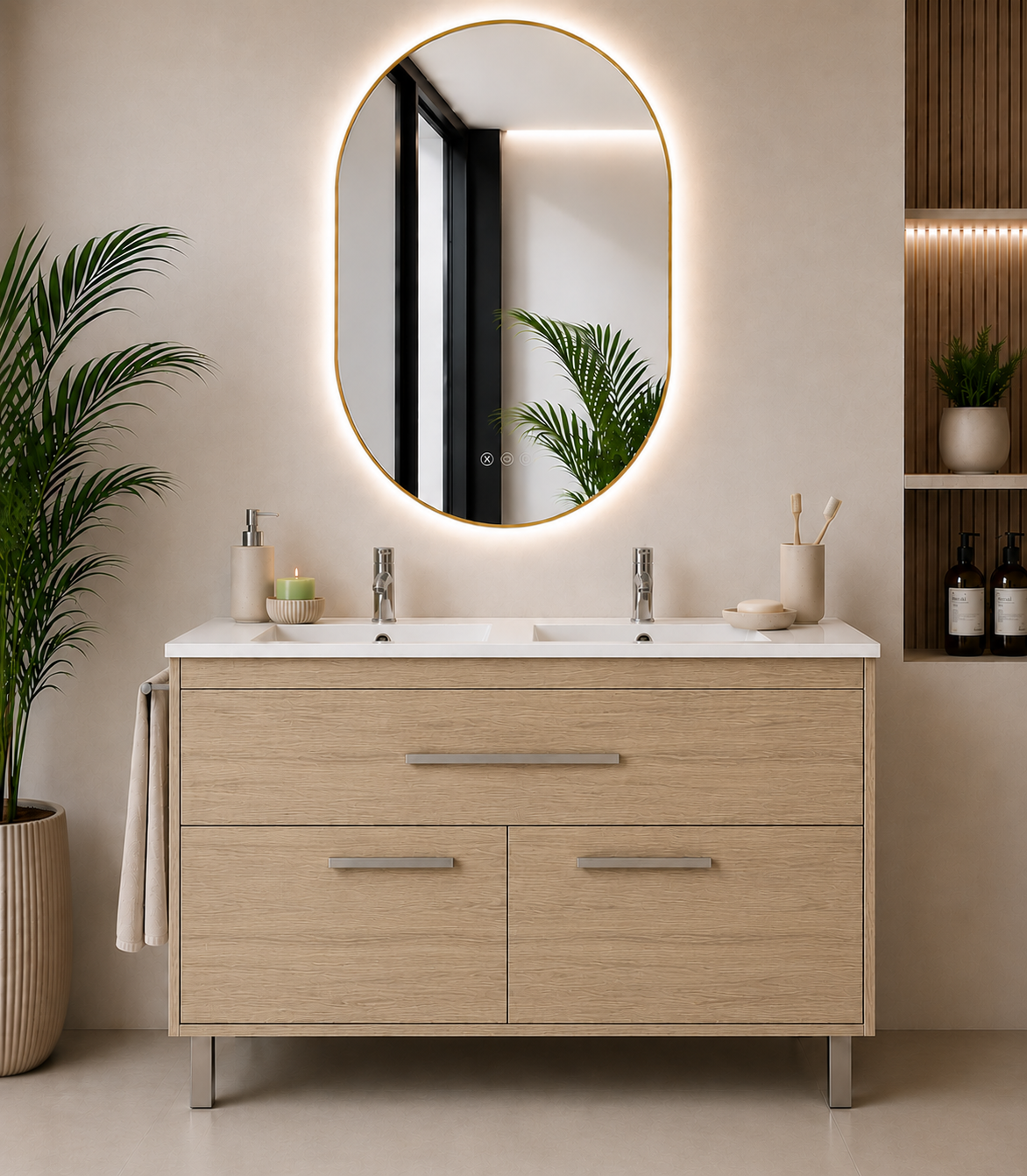 BAHIA bathroom vanity with sink
