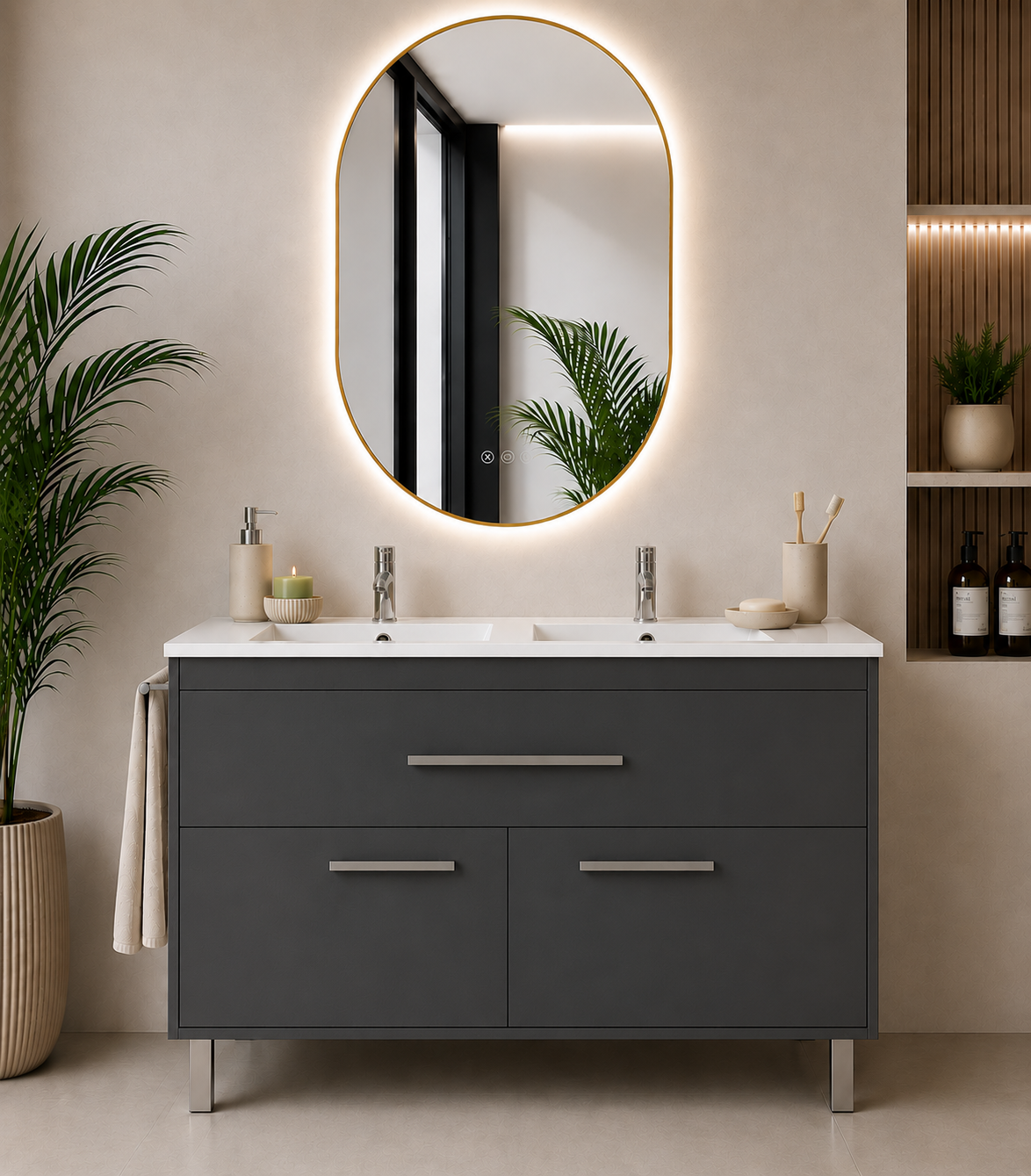 BAHIA bathroom vanity with sink