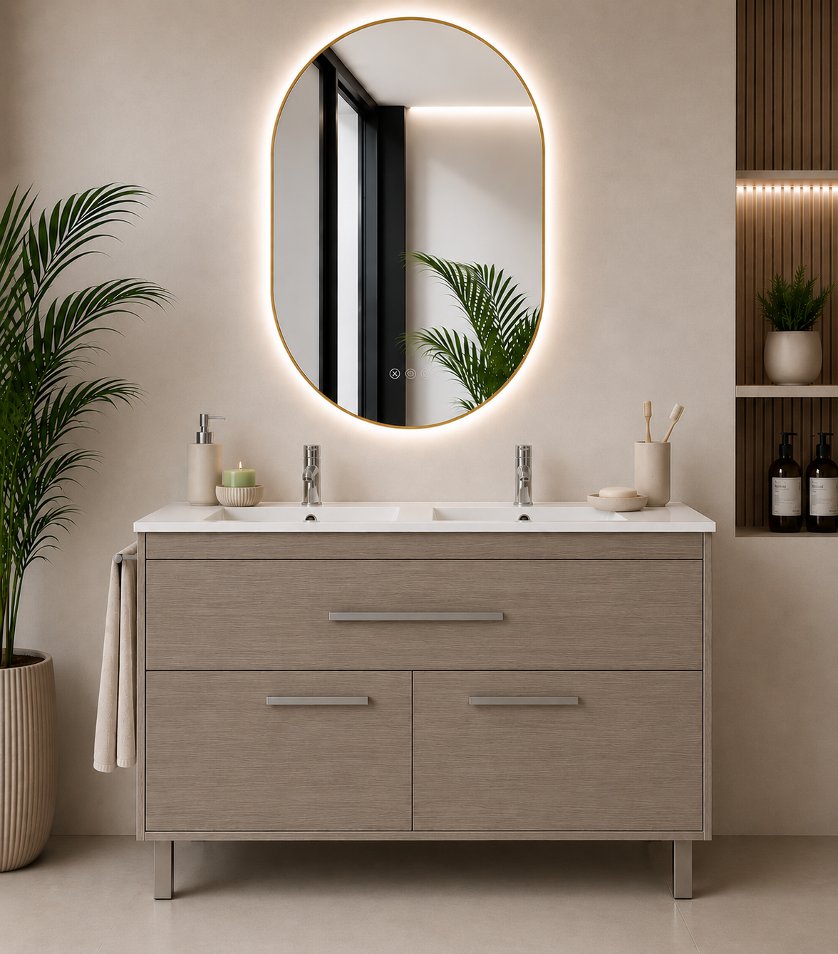 BAHIA bathroom vanity with sink