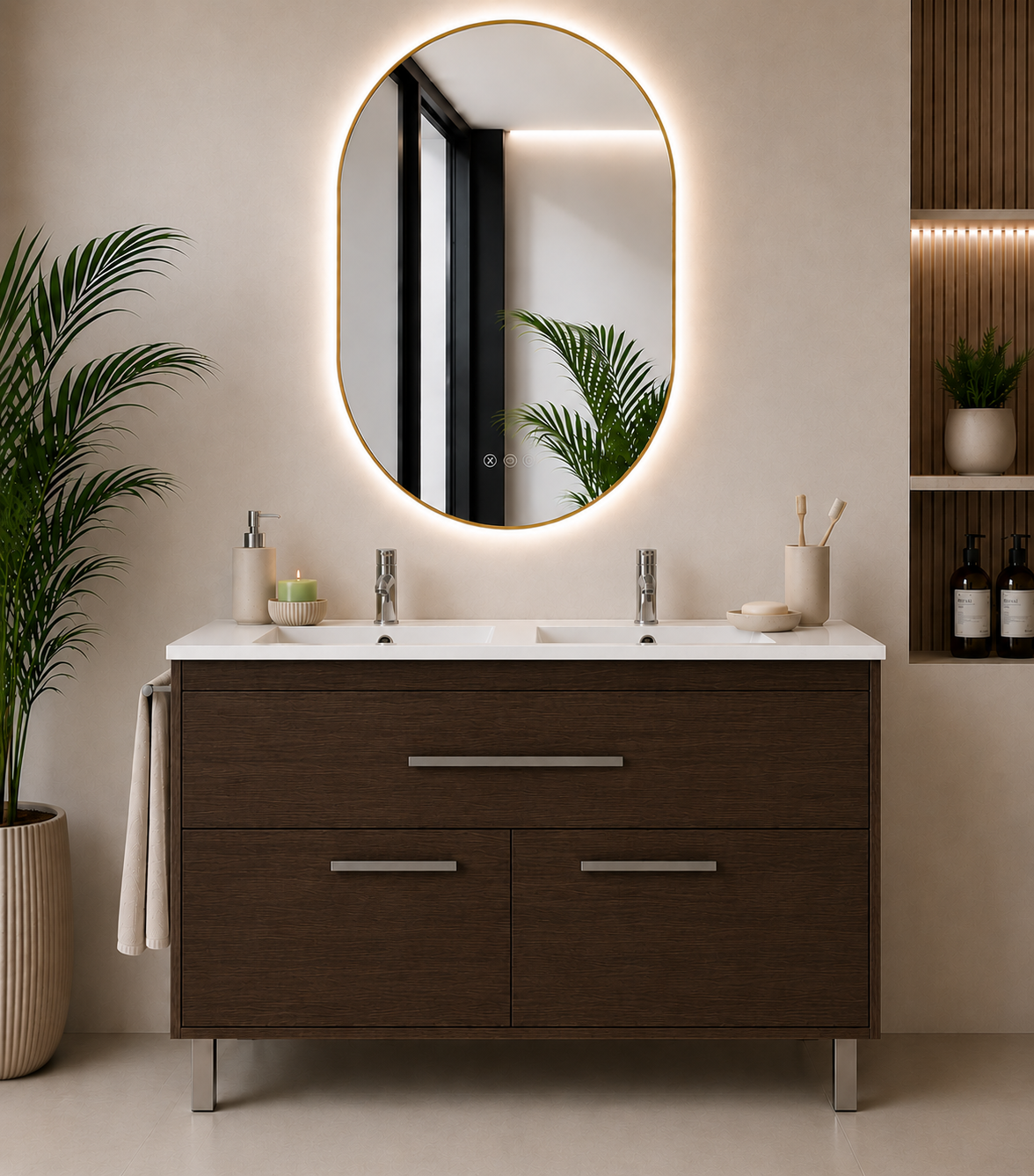BAHIA bathroom vanity with sink