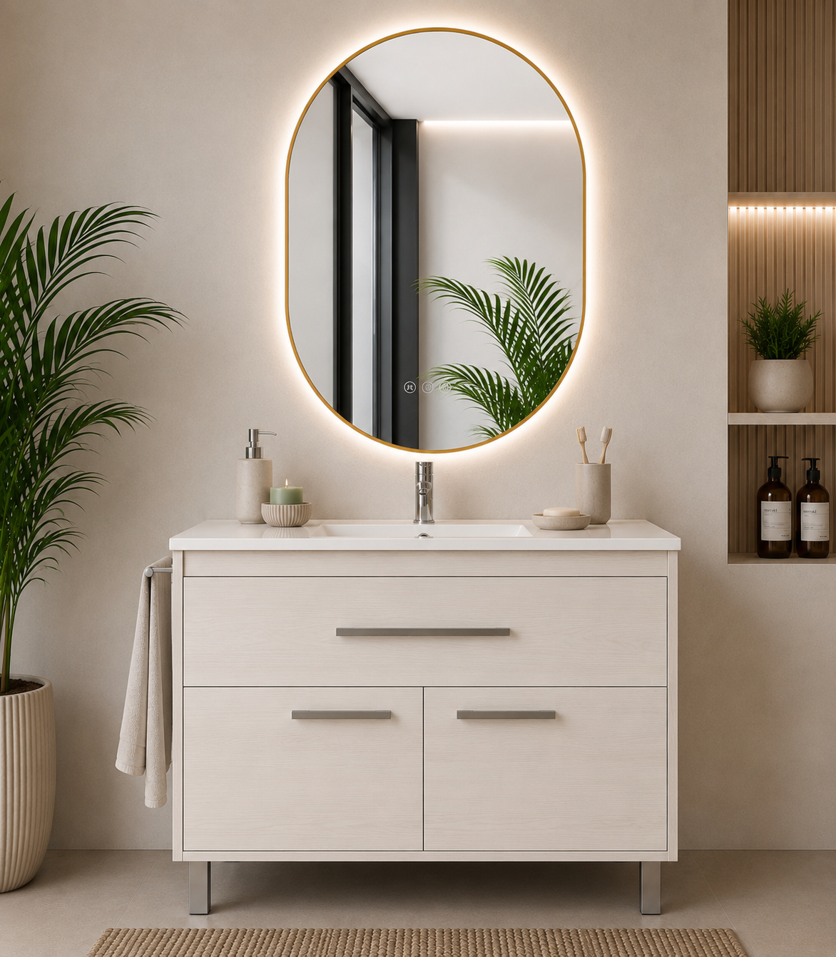 BAHIA bathroom vanity with sink