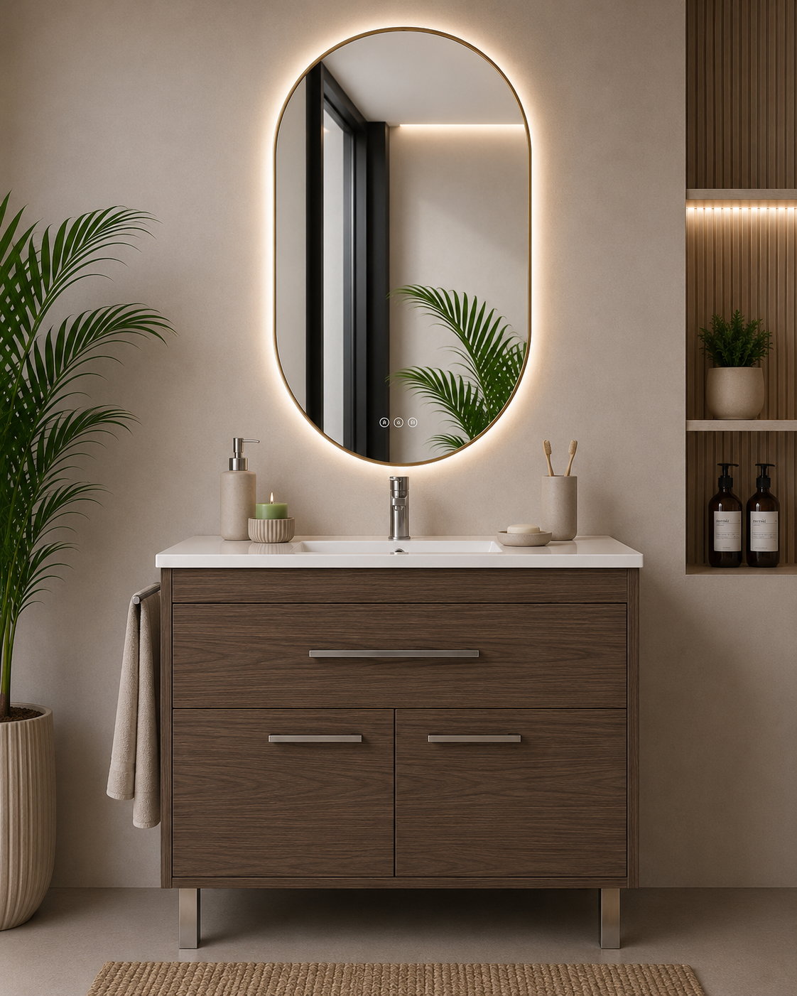 BAHIA bathroom vanity with sink
