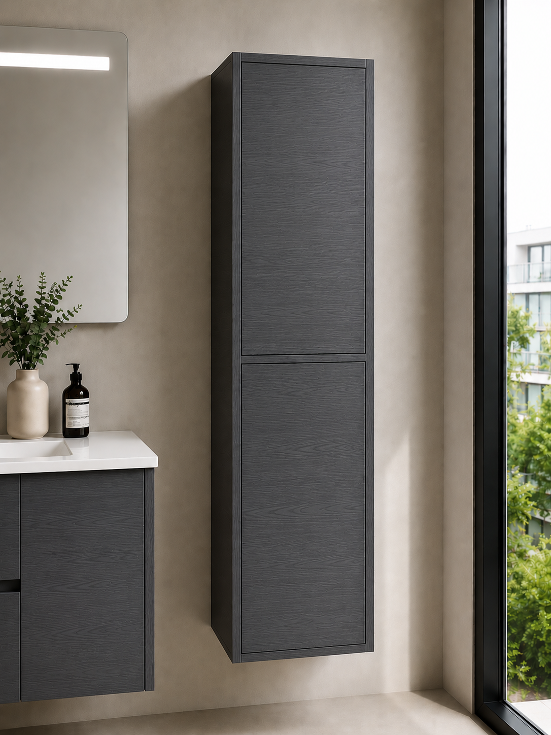 FLORENCIA two-door bathroom cabinet 140 cm