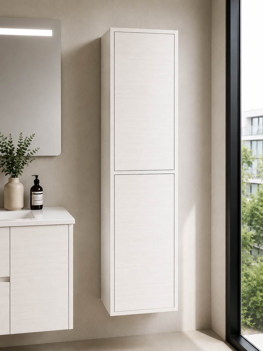 FLORENCIA two-door bathroom cabinet 140 cm