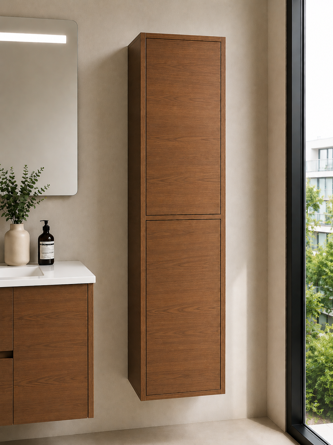 FLORENCIA two-door bathroom cabinet 140 cm