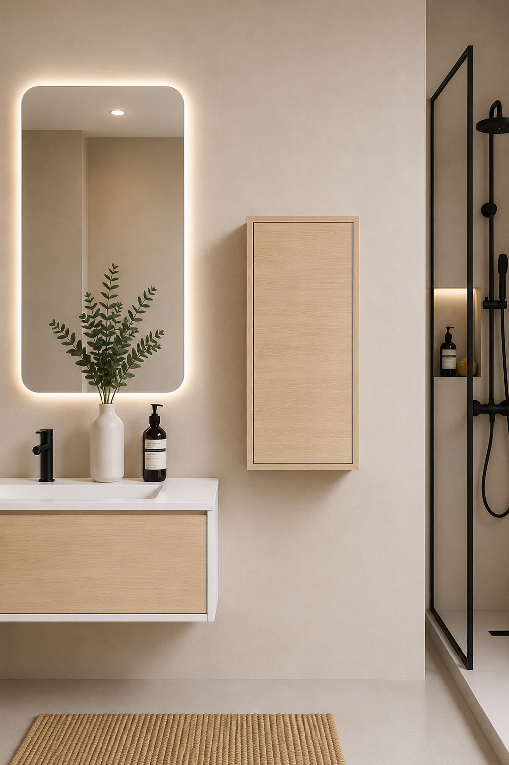 FLORENCIA bathroom column one door 70 cm
