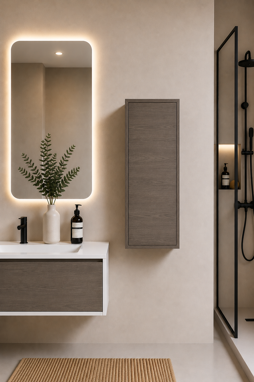 FLORENCIA bathroom column one door 70 cm