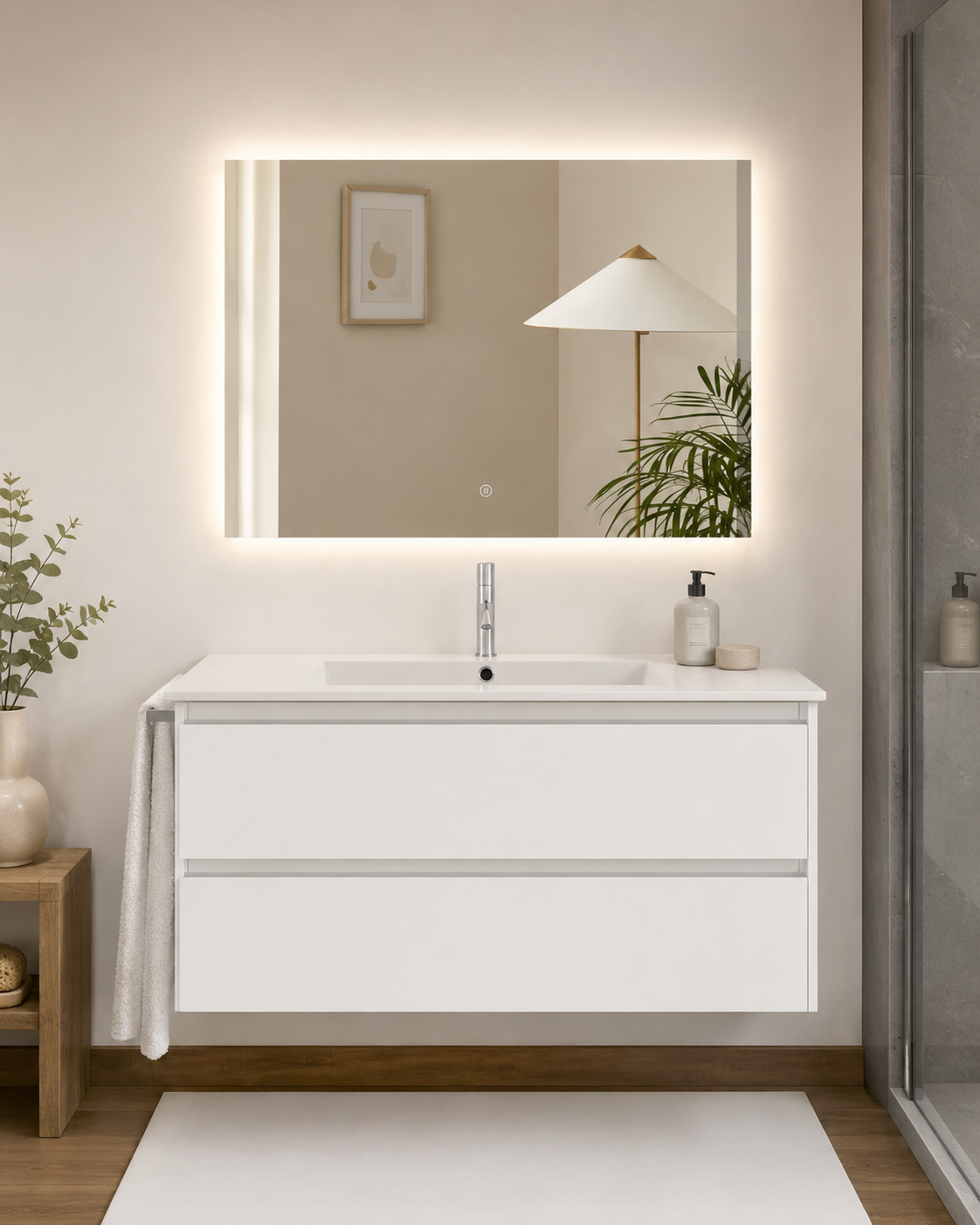 IBIZA bathroom cabinet with sink