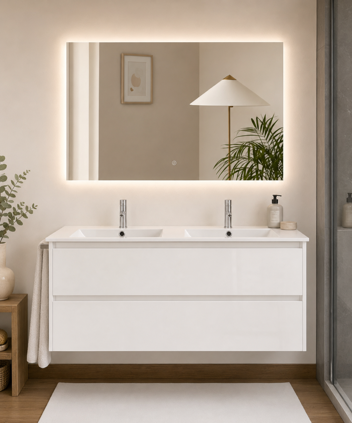 IBIZA bathroom cabinet with sink