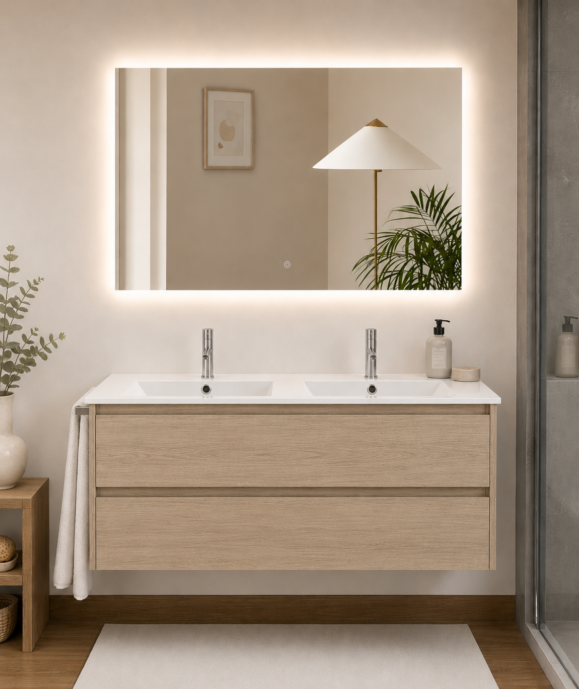 IBIZA bathroom cabinet with sink
