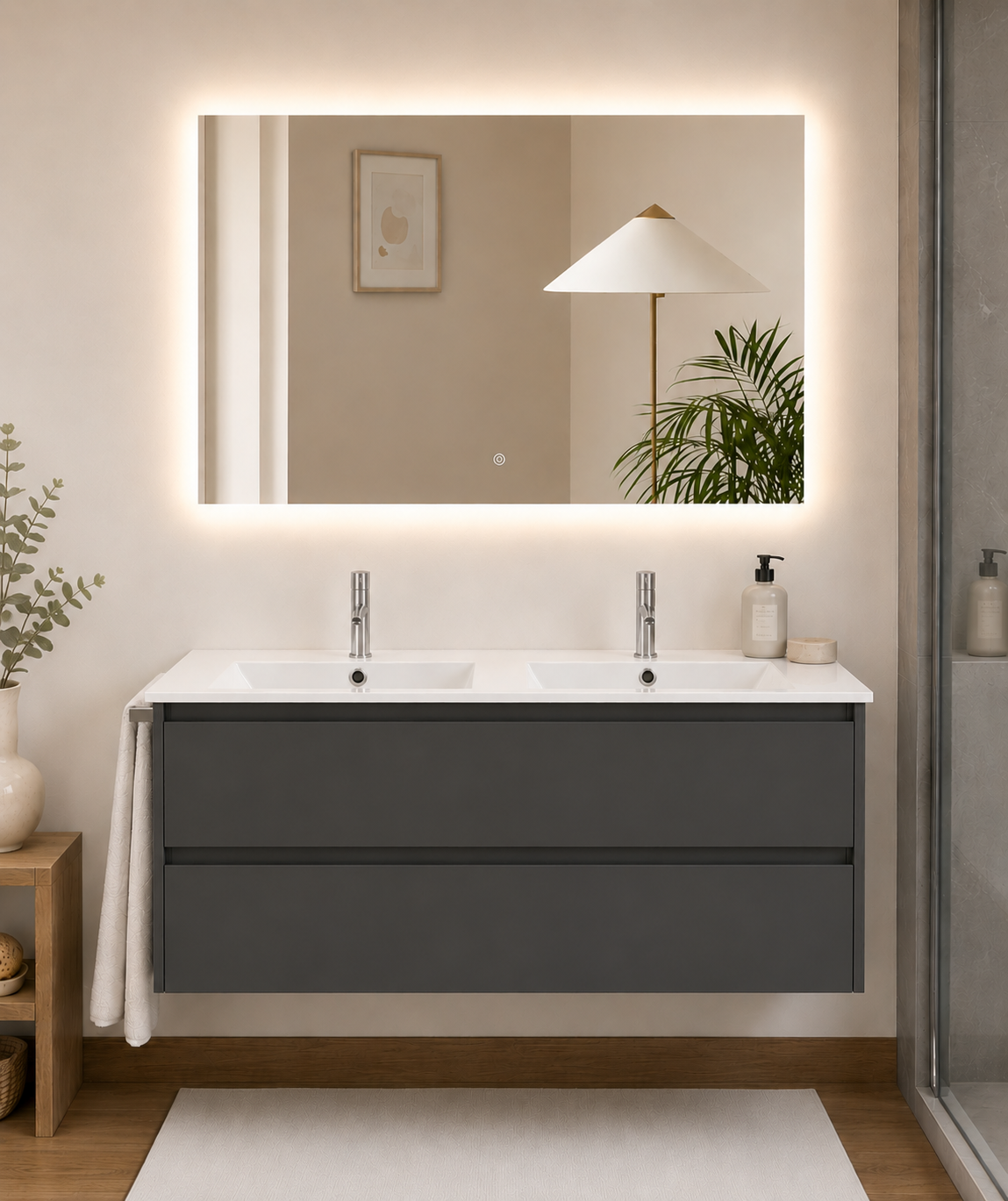 IBIZA bathroom cabinet with sink