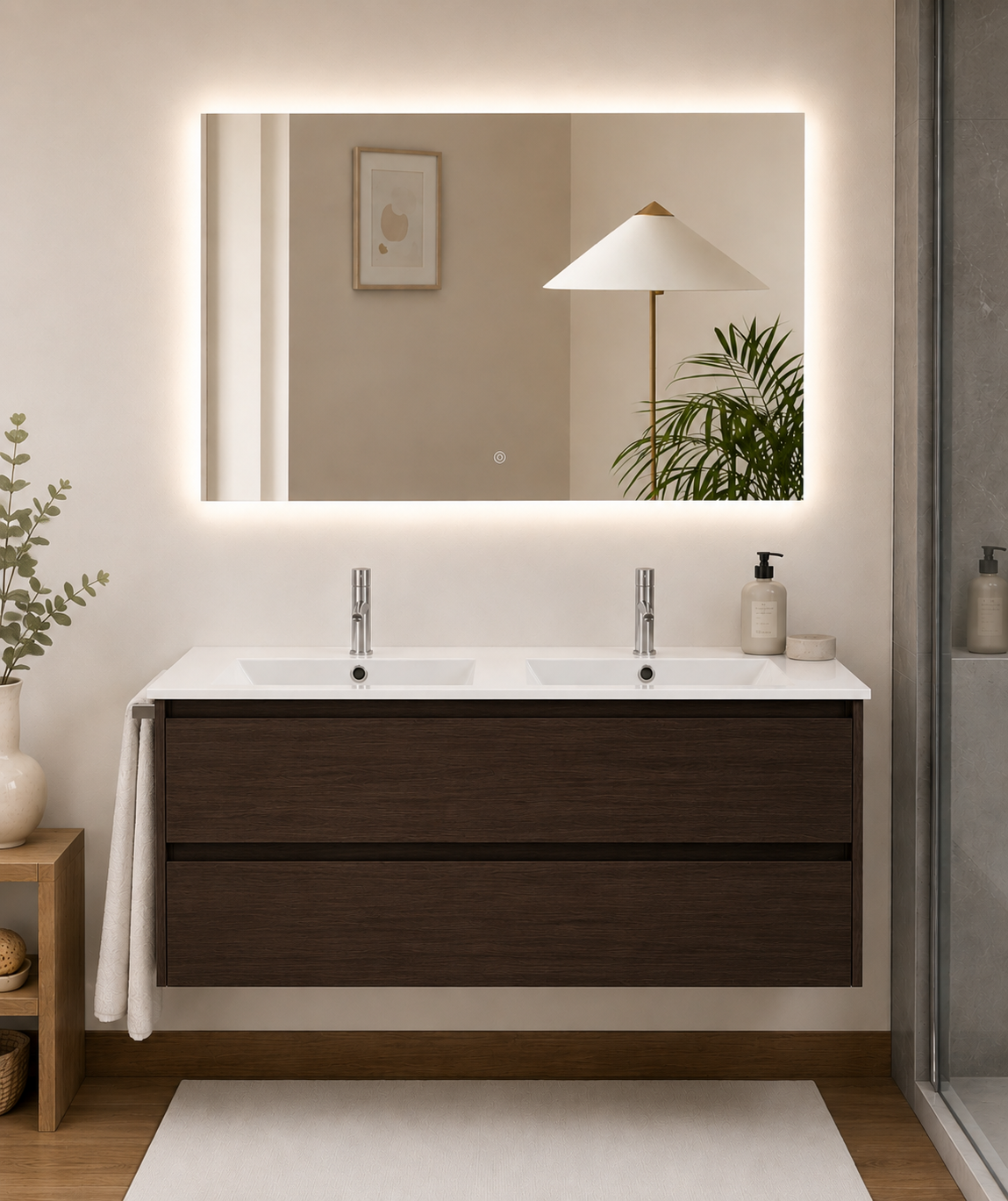 IBIZA bathroom cabinet with sink