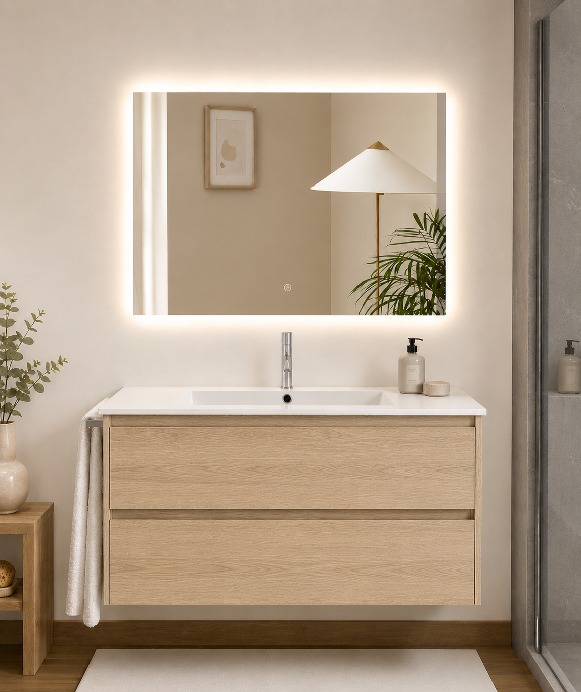 IBIZA bathroom cabinet with sink