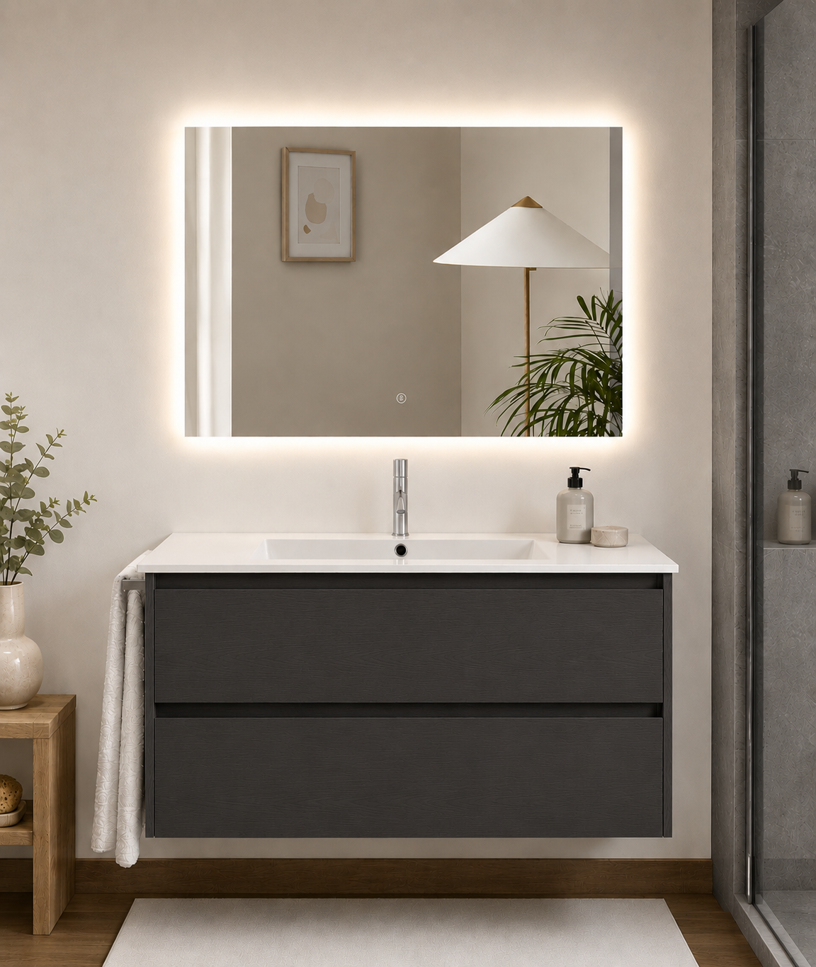 IBIZA bathroom cabinet with sink
