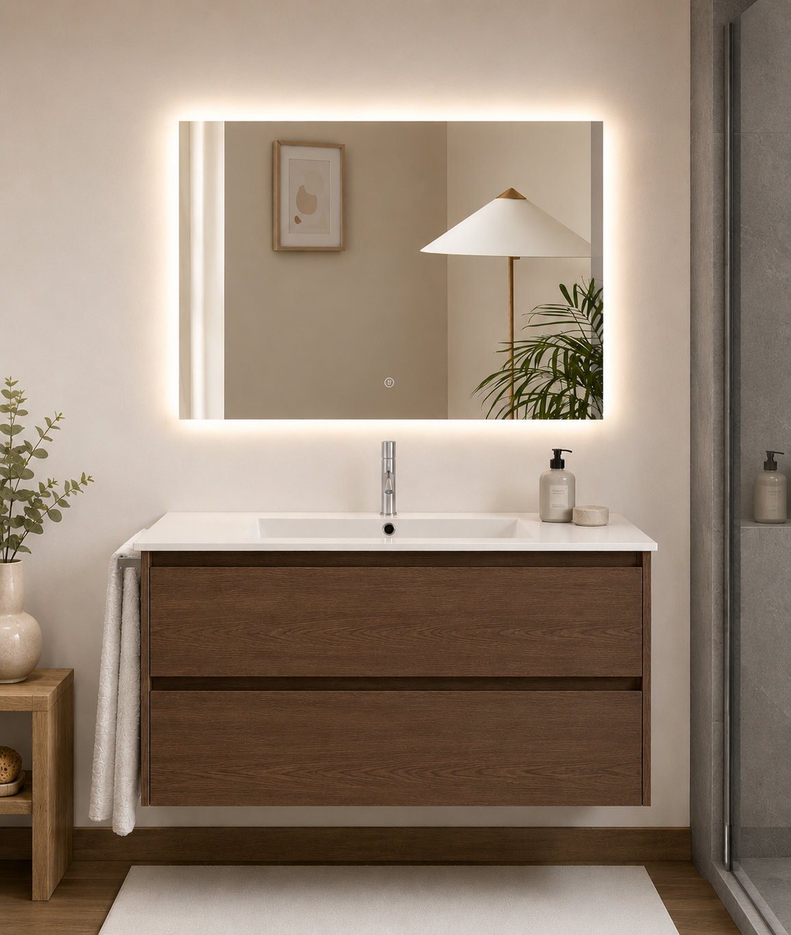 IBIZA bathroom cabinet with sink