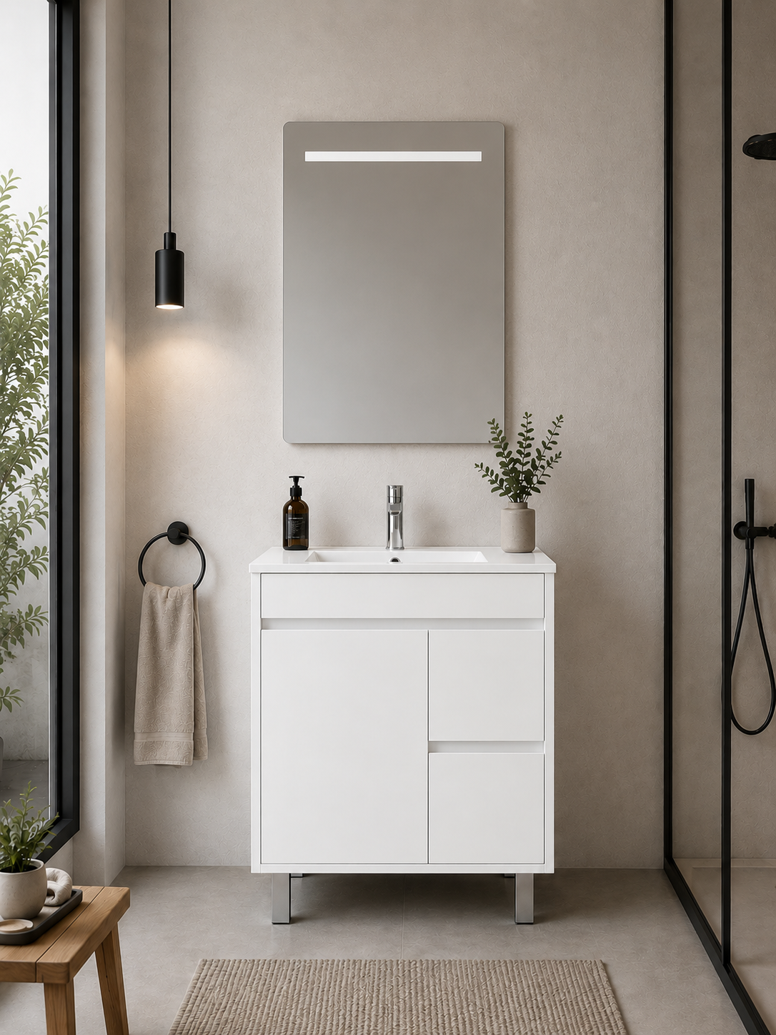 ISQUIA Bathroom Vanity with Sink