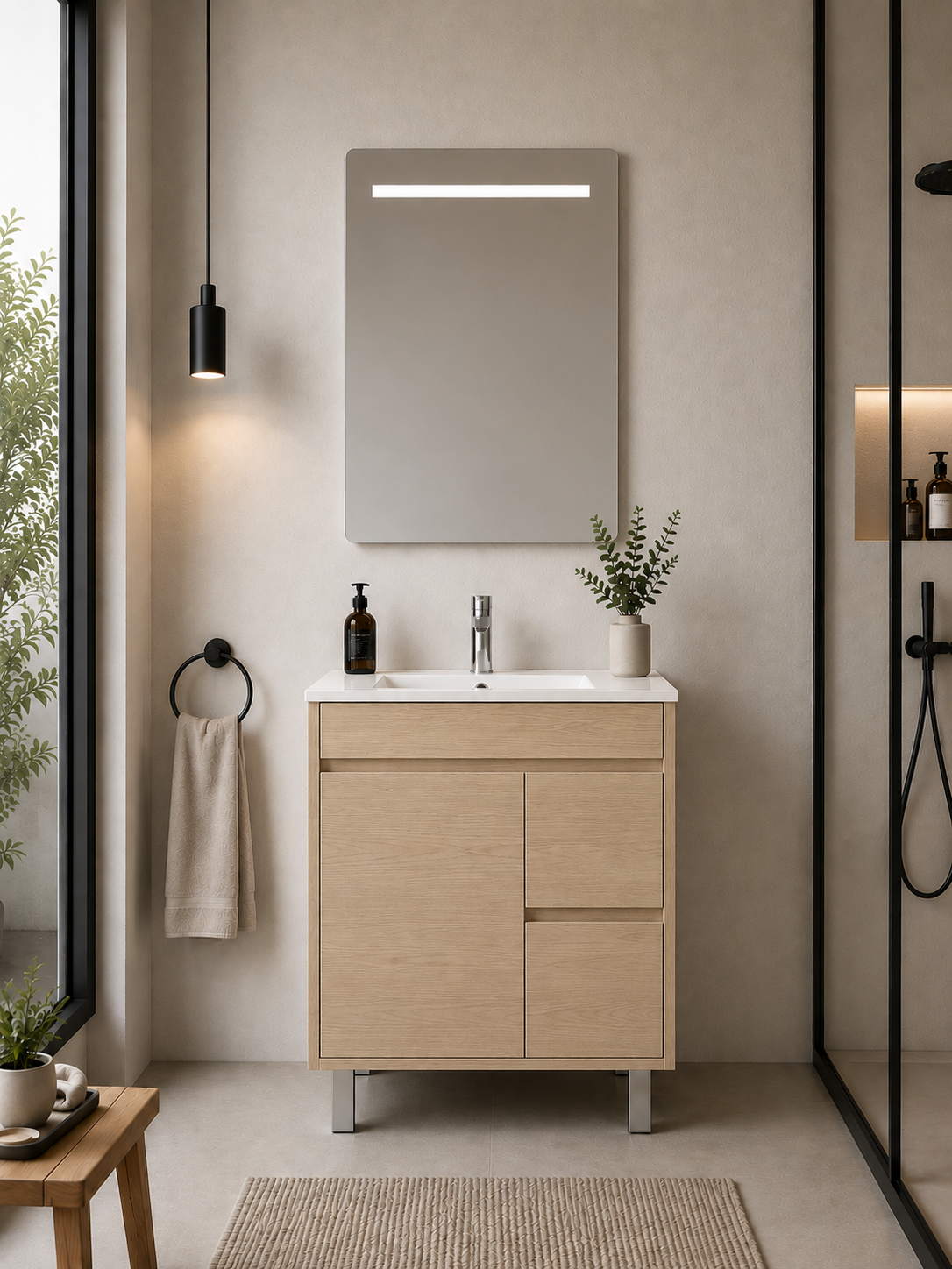 ISQUIA Bathroom Vanity with Sink