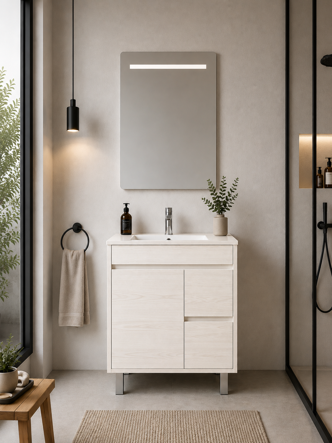 ISQUIA Bathroom Vanity with Sink