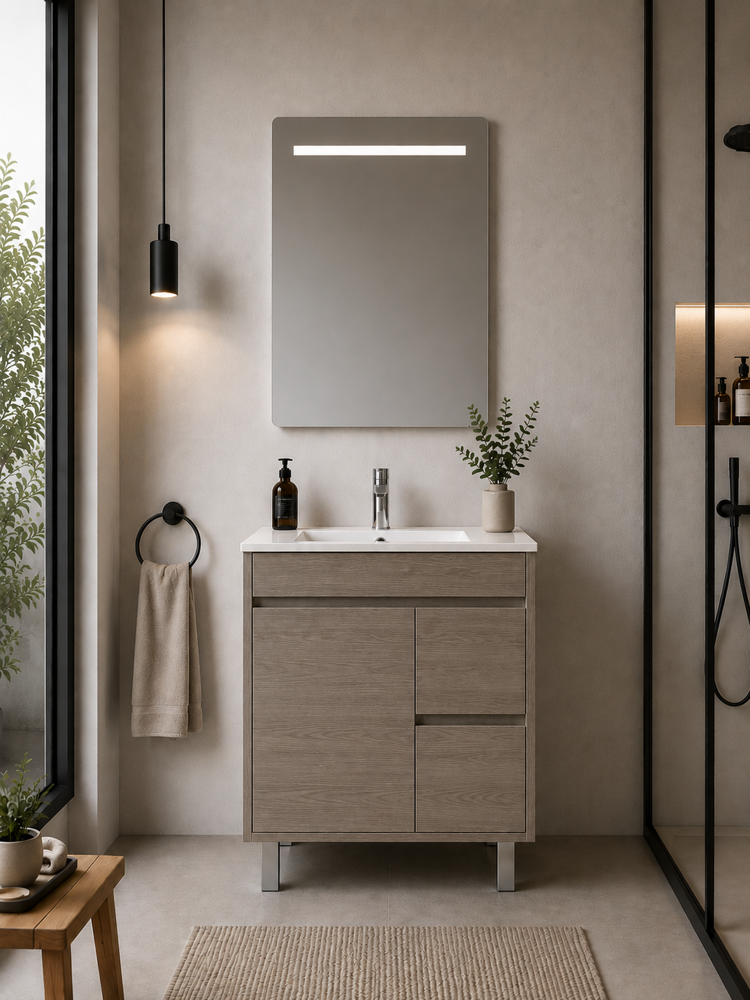 ISQUIA Bathroom Vanity with Sink