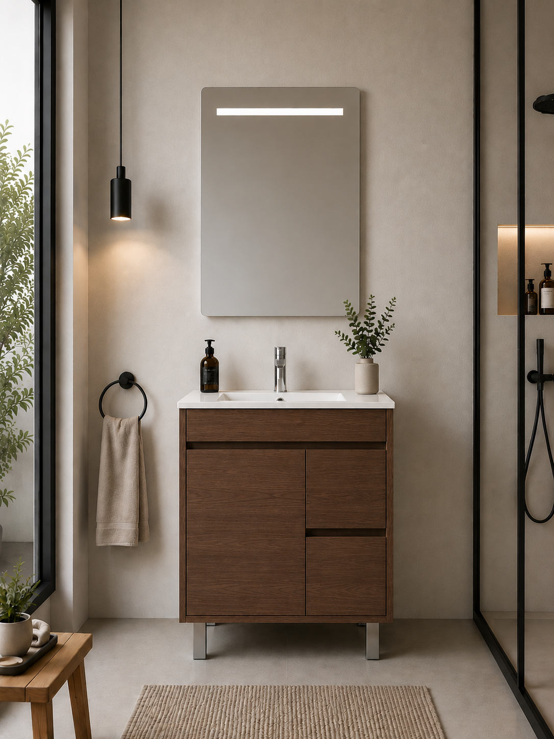 ISQUIA Bathroom Vanity with Sink