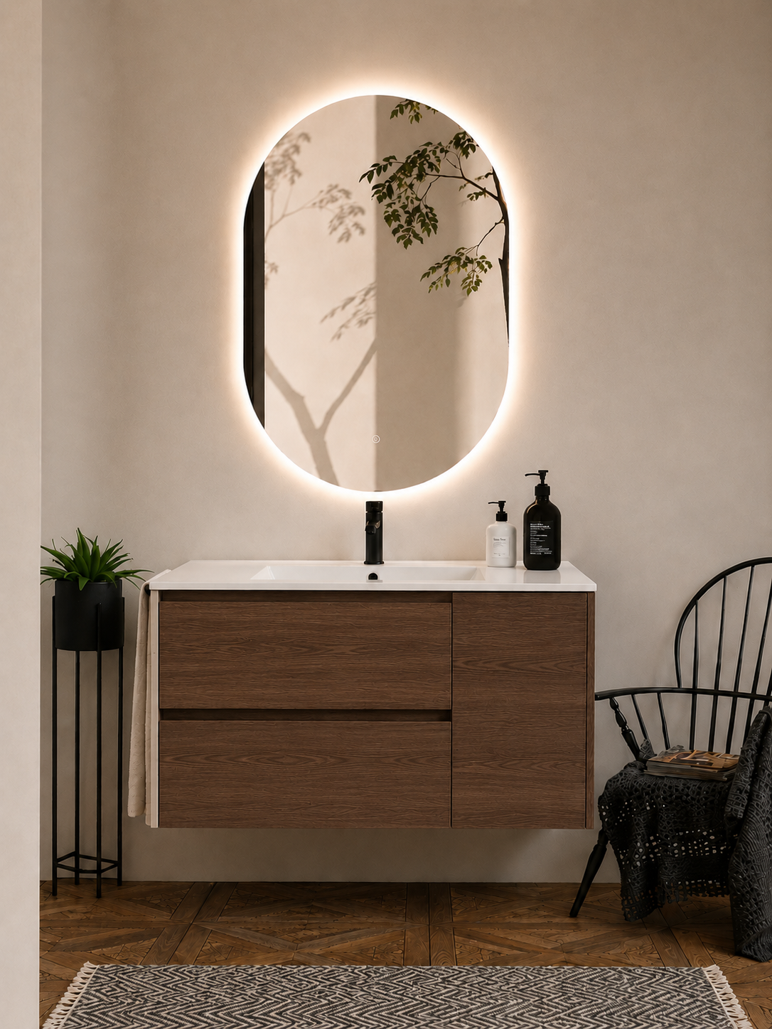 ITACA Bathroom vanity with sink