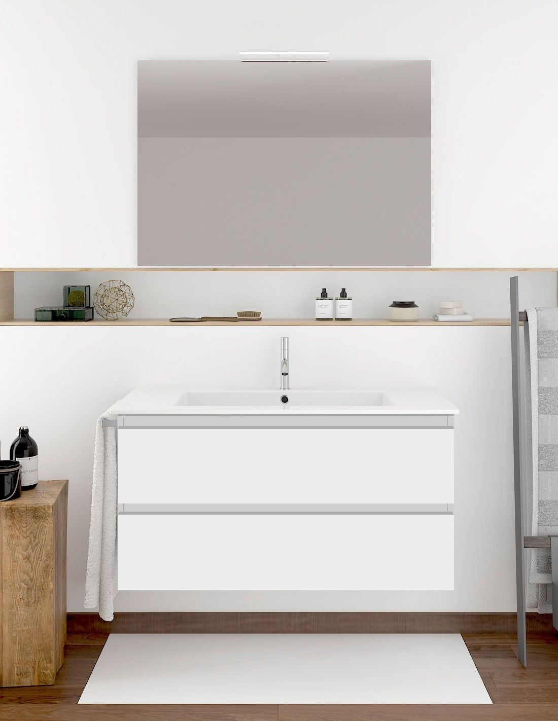IBIZA bathroom cabinet with sink