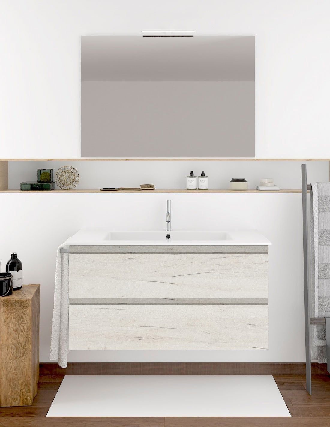 IBIZA bathroom cabinet with sink