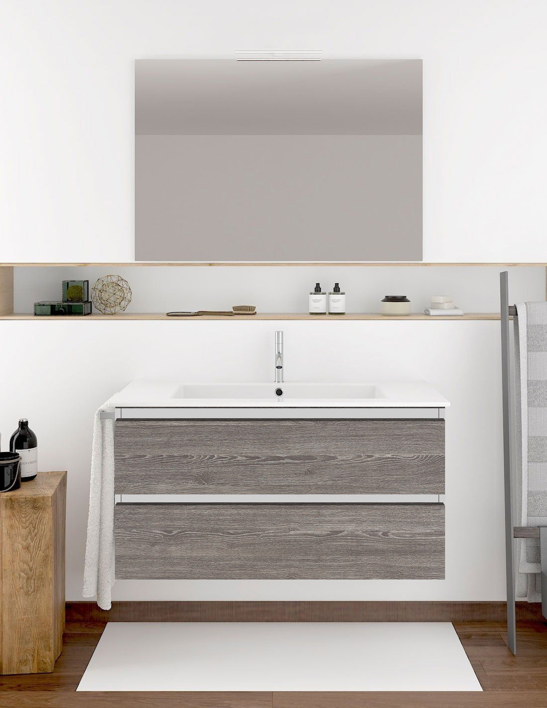 IBIZA bathroom cabinet with sink