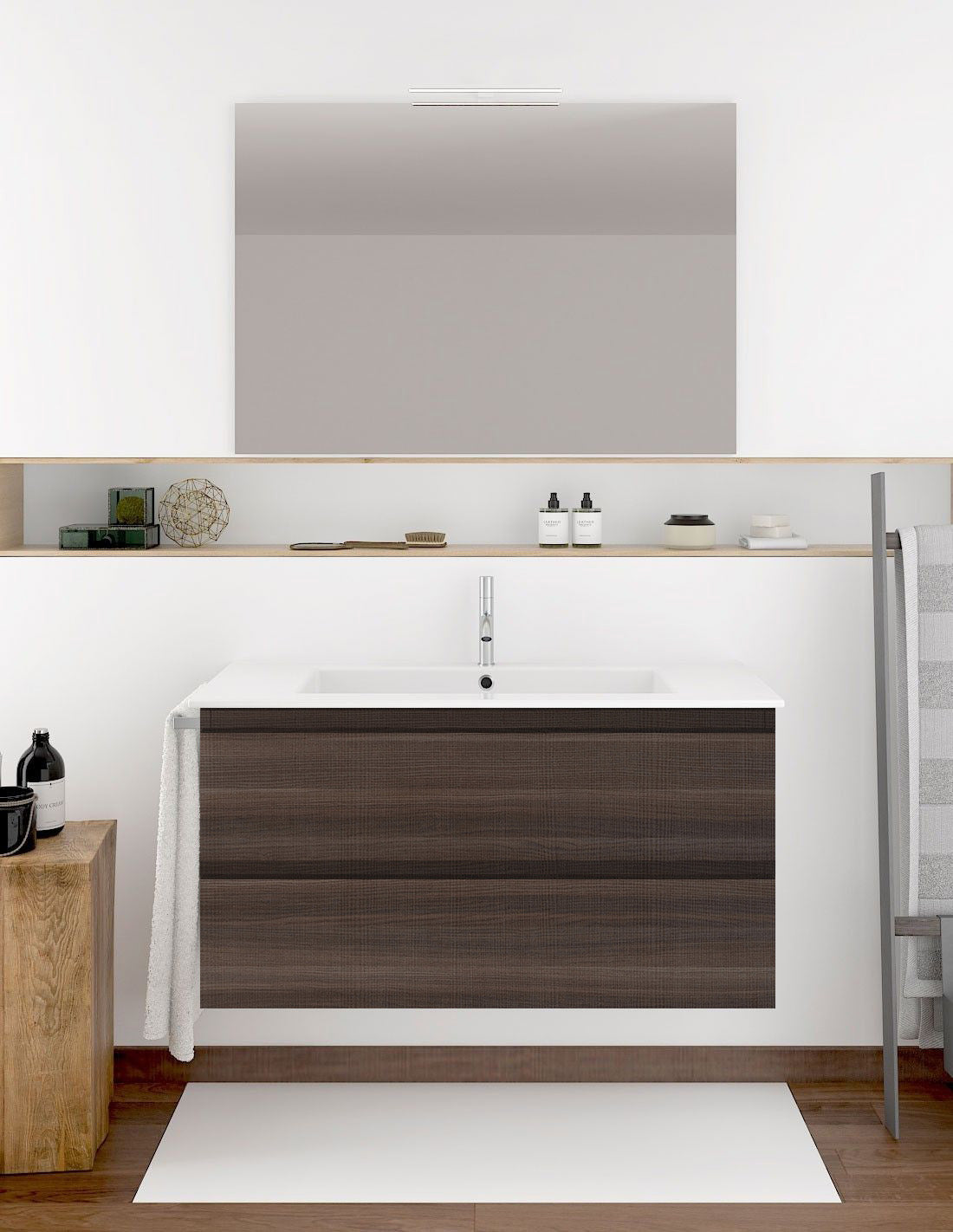 IBIZA bathroom cabinet with sink