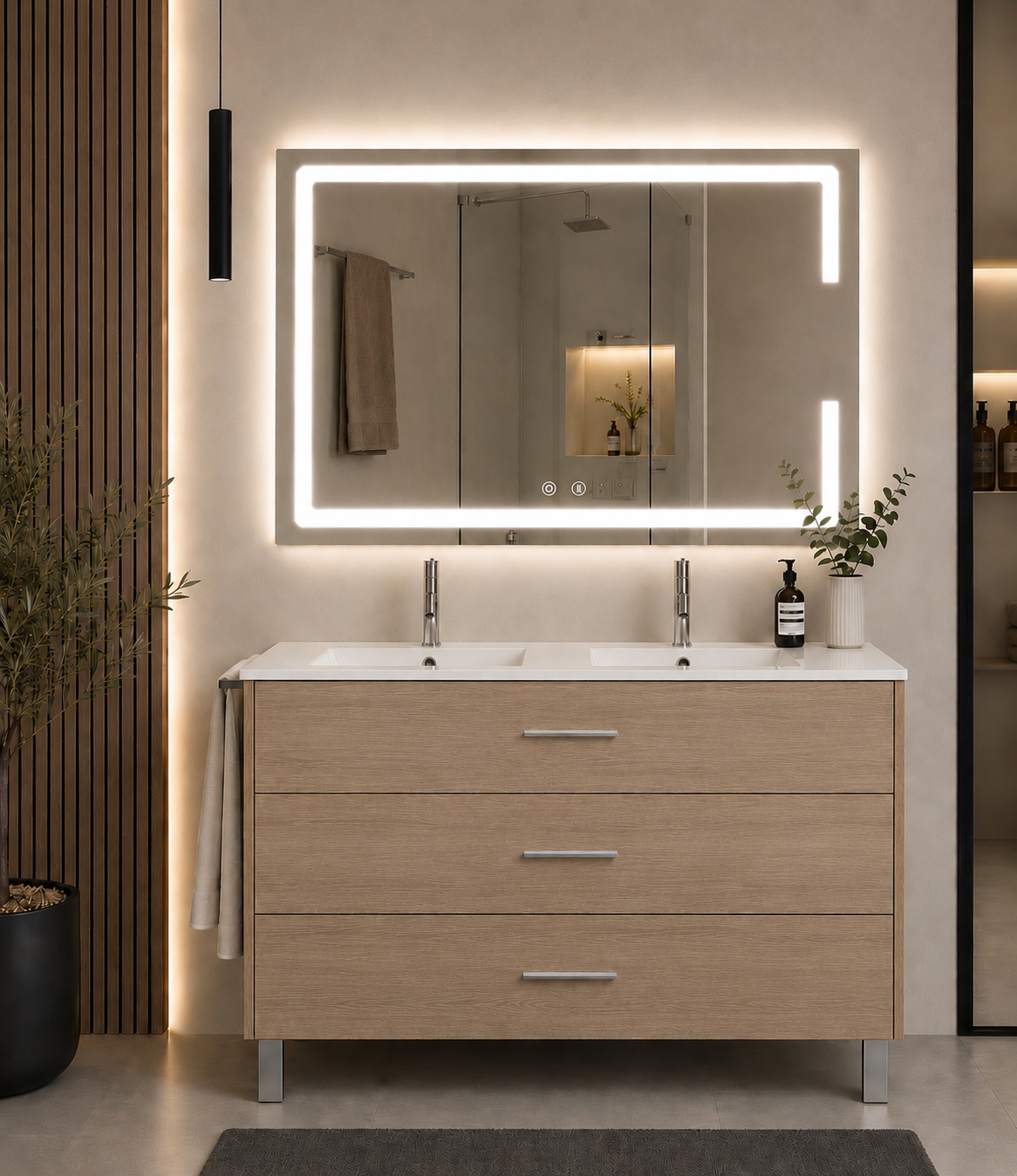 RIBERA Bathroom Vanity Unit with Basin