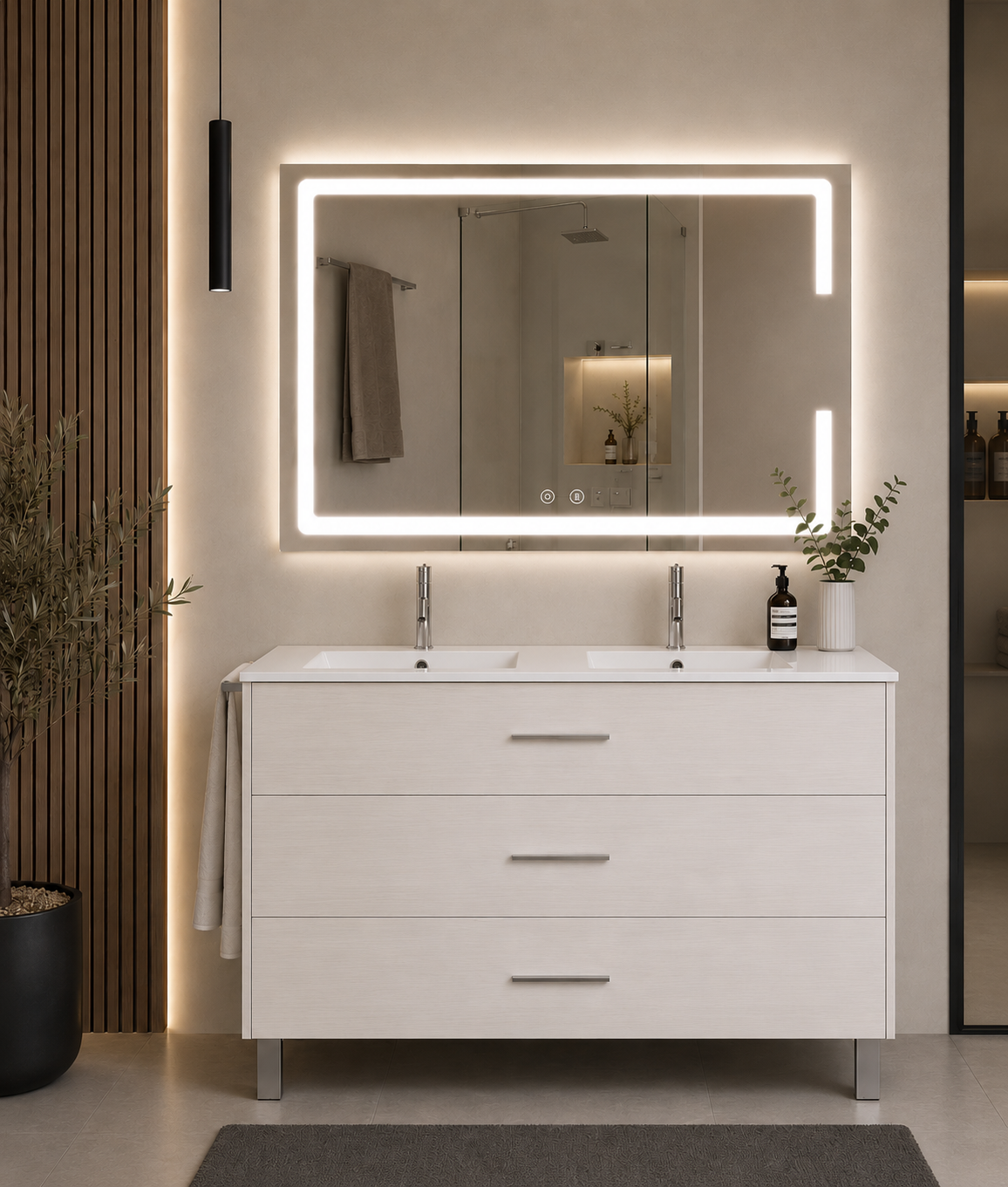 RIBERA Bathroom Vanity Unit with Basin