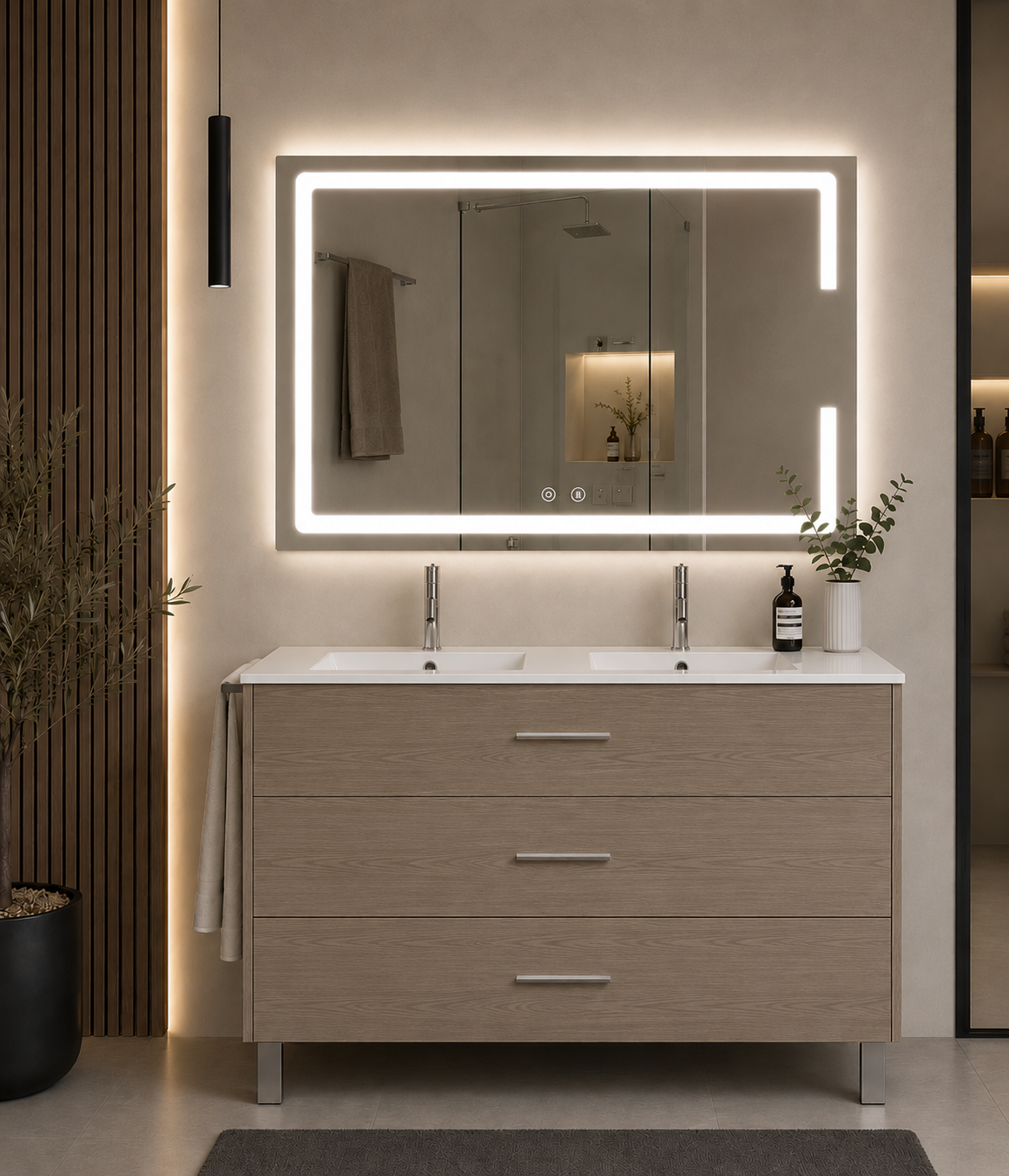 RIBERA Bathroom Vanity Unit with Basin