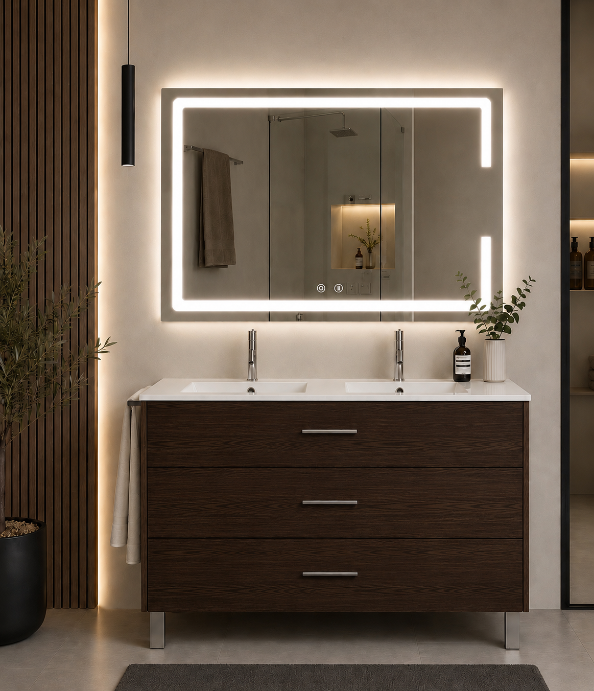 RIBERA Bathroom Vanity Unit with Basin