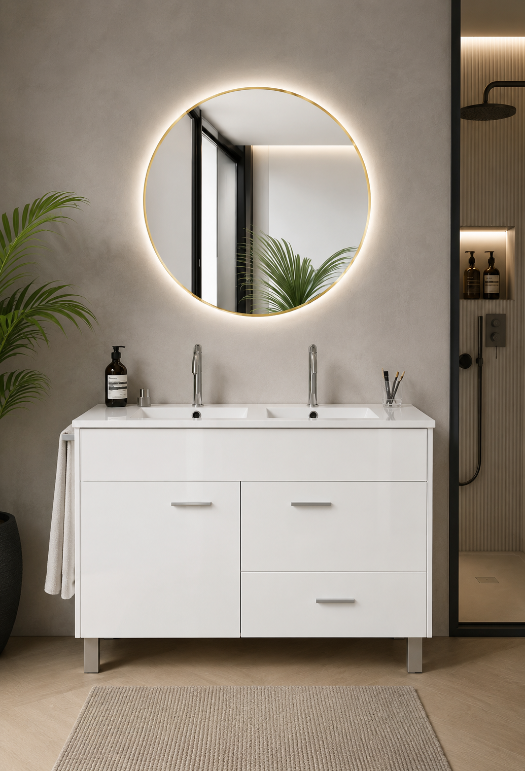 SAMOS bathroom vanity with sink