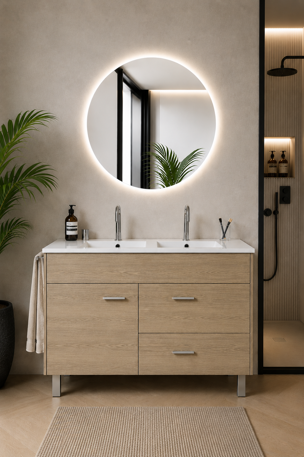 SAMOS bathroom vanity with sink