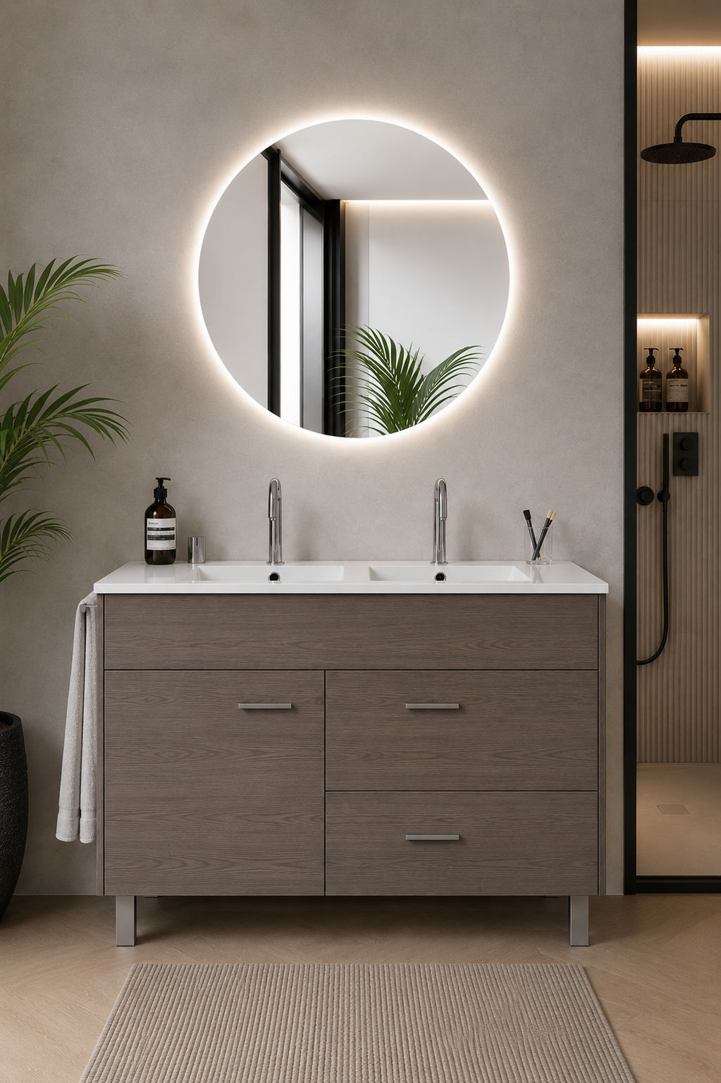 SAMOS bathroom vanity with sink