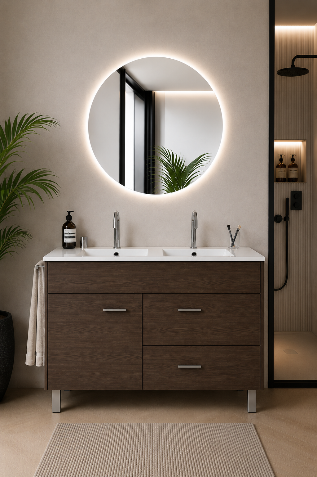 SAMOS bathroom vanity with sink