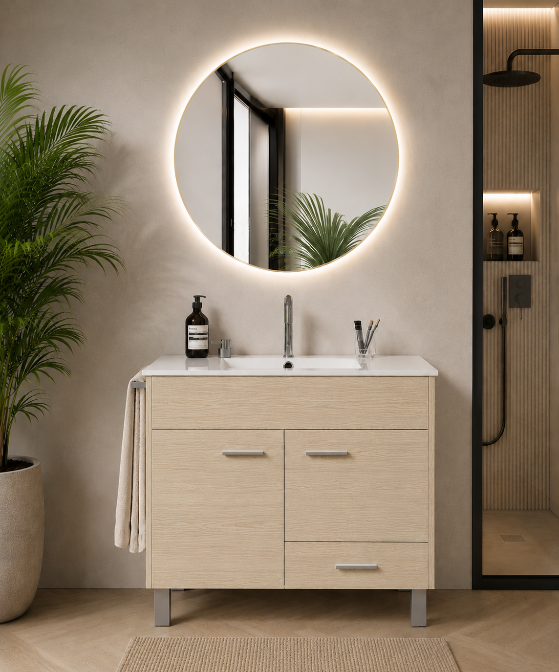 SAMOS bathroom vanity with sink