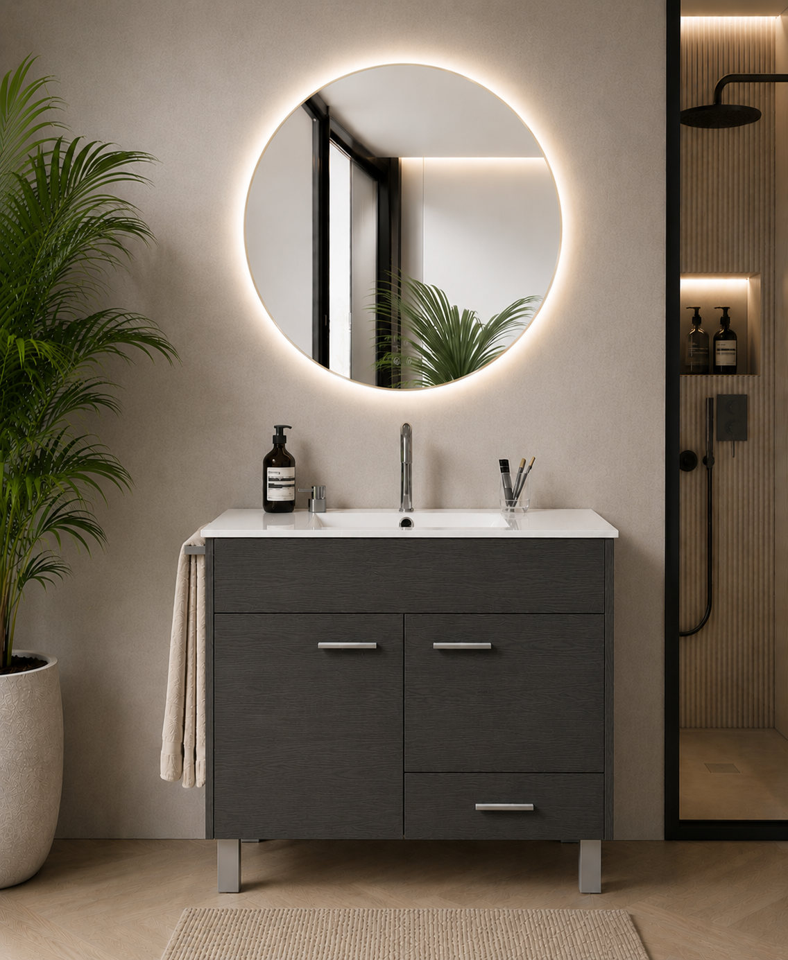 SAMOS bathroom vanity with sink