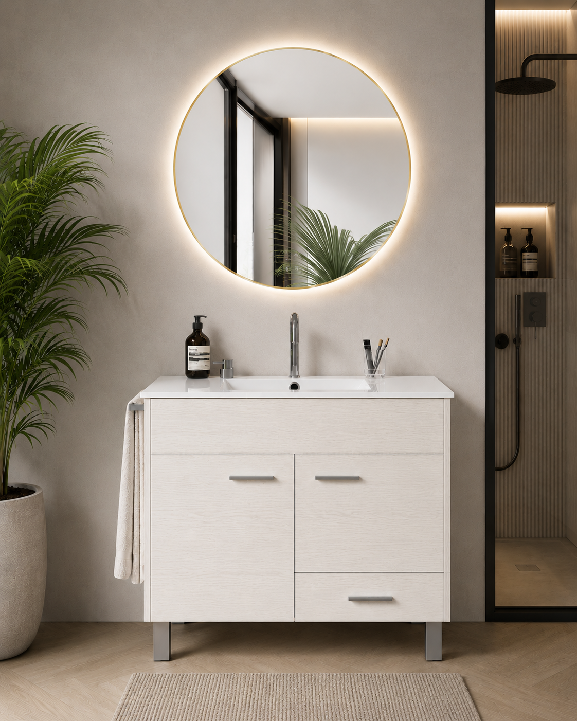SAMOS bathroom vanity with sink