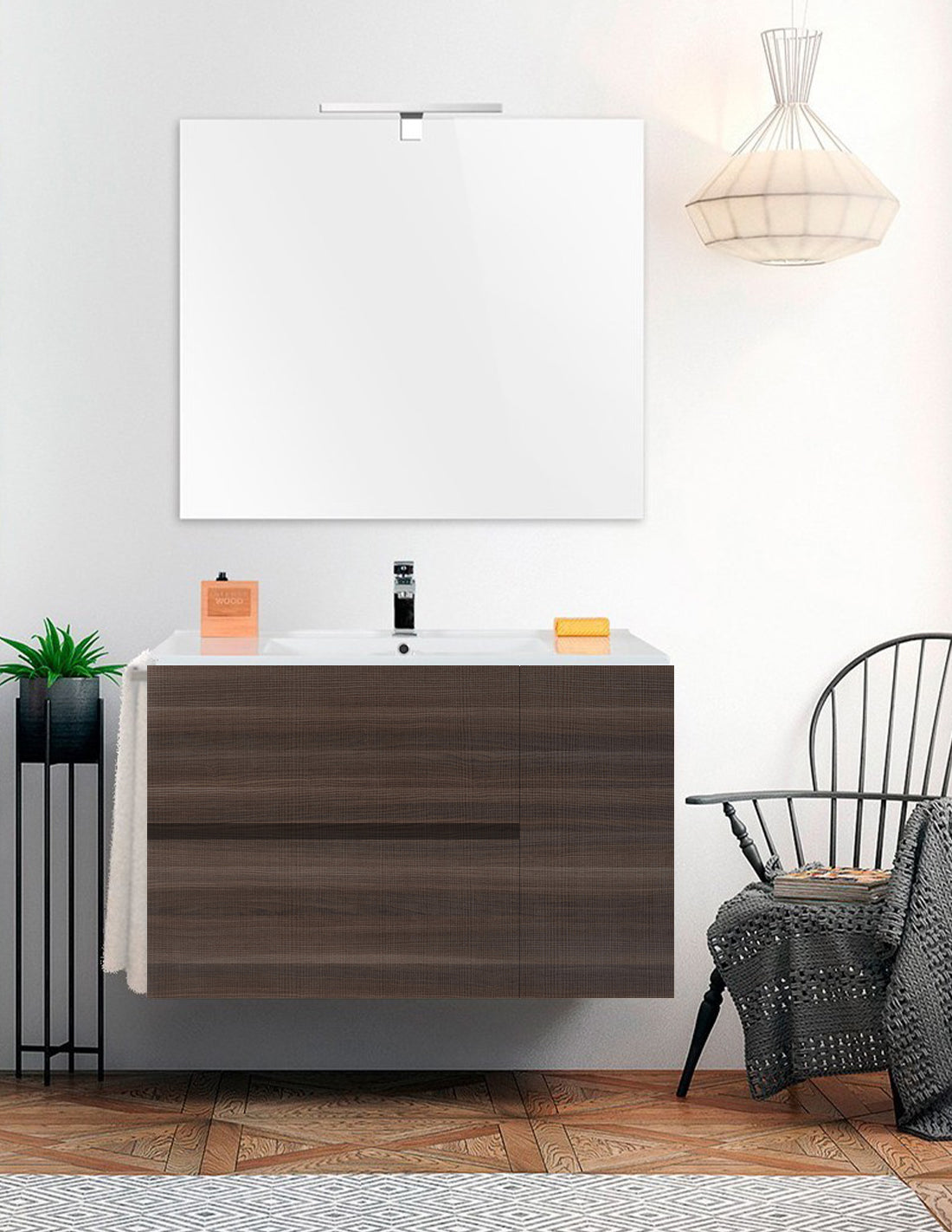 ITACA Bathroom vanity with sink