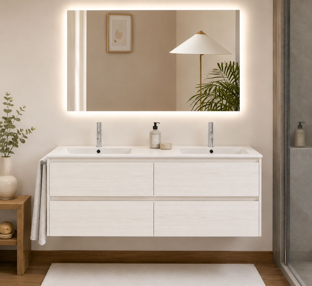IBIZA bathroom cabinet with sink