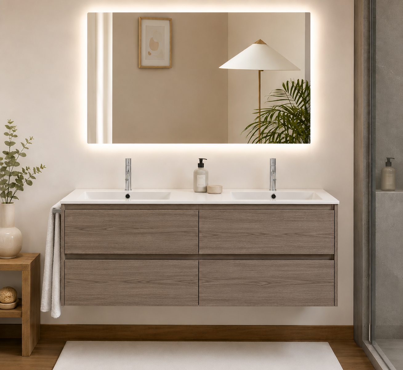 IBIZA bathroom cabinet with sink